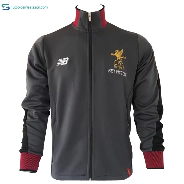 Chaqueta Liverpool 2017/18 Gris Rojo